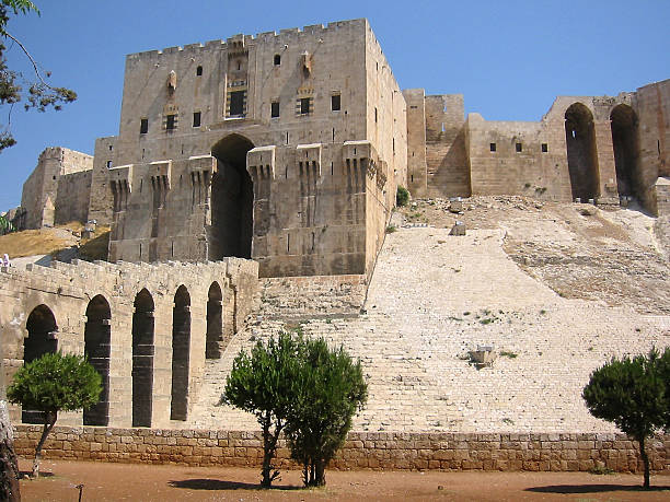 istock Historic Allepo Citadel Syria 90660447