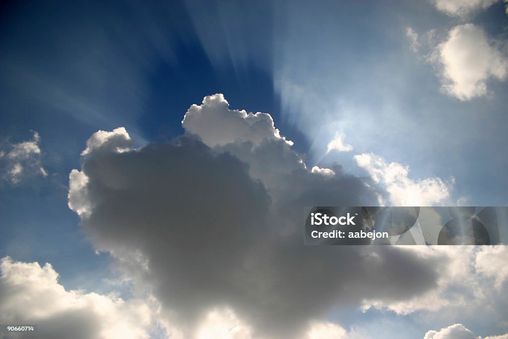 Sun Rays 2  Above Stock Photo