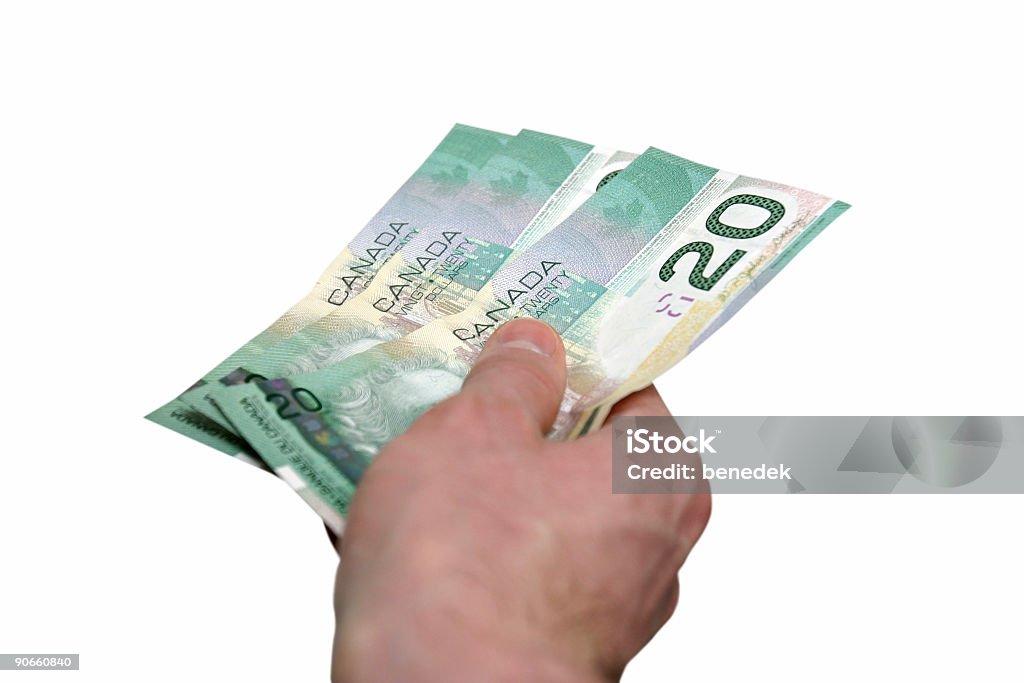カナダ通貨 - カットアウトのロイヤリティフリーストックフォト