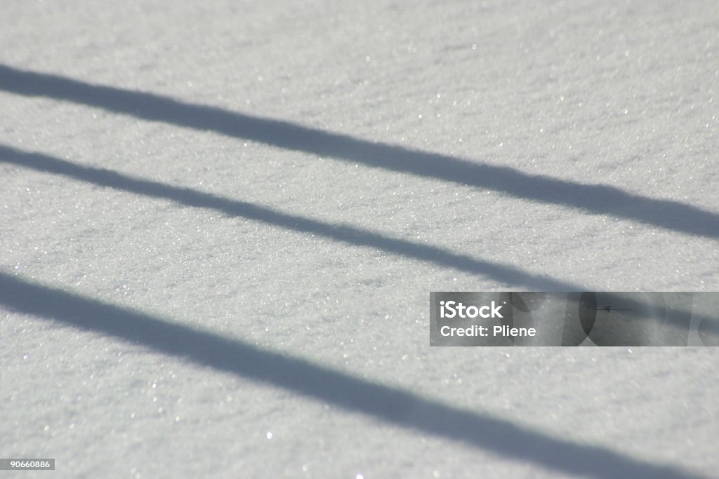 Świeży śnieg z Cień - Zbiór zdjęć royalty-free (Bez ludzi)