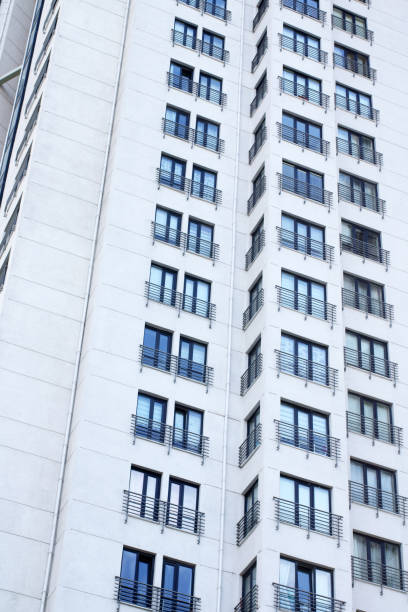 istock Building of modern apartment 906618550