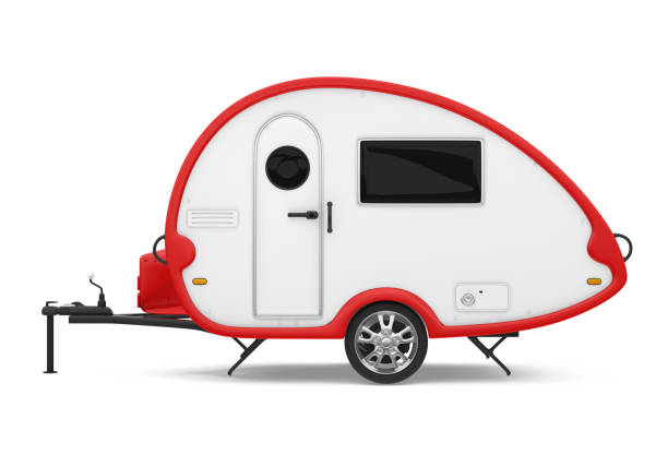 istock Travel Trailer Isolated 906626646