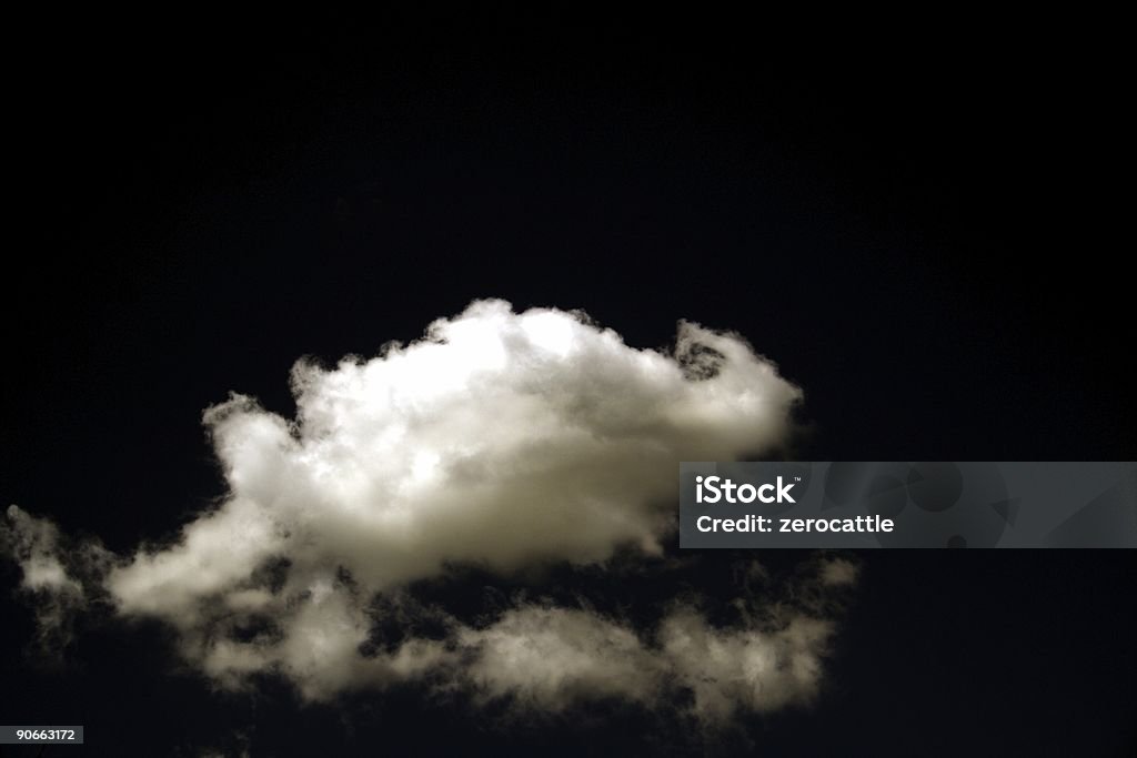 Nuvole di Spazio intenso - Foto stock royalty-free di Bianco