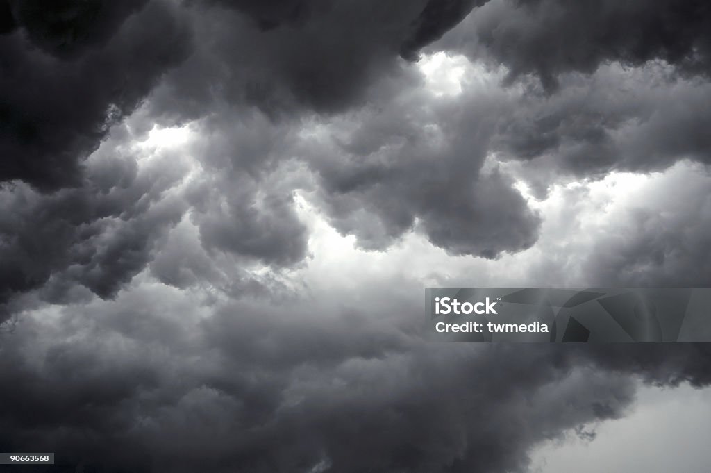 tempesta - Foto stock royalty-free di Blu