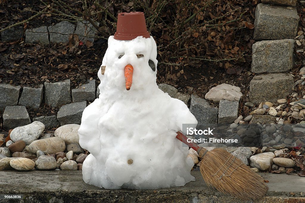 O final - Foto de stock de Boneco de Neve royalty-free