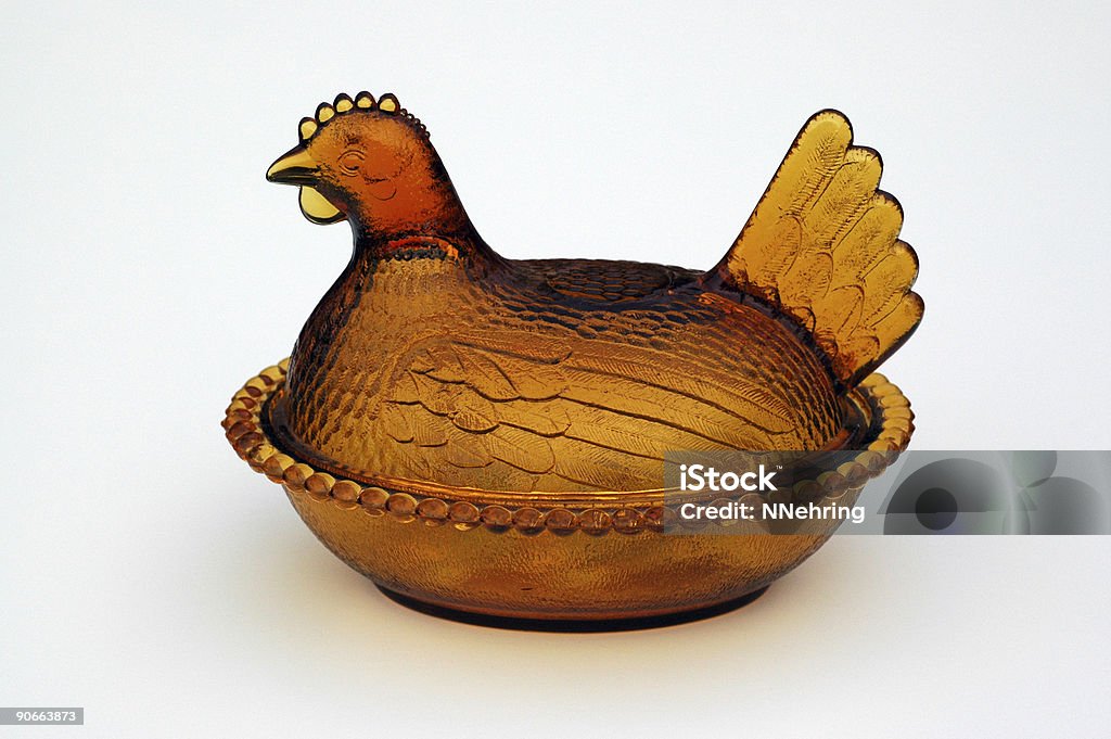 Vetro piatto di pollo - Foto stock royalty-free di Autunno