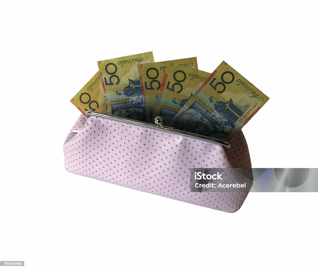 Australian 150 bolso rosa - Foto de stock de Australia libre de derechos