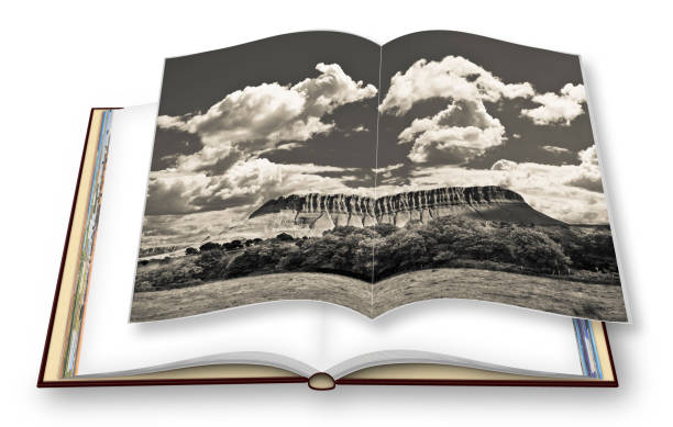 istock Typical Irish landscape with the Ben Bulben mountain called 