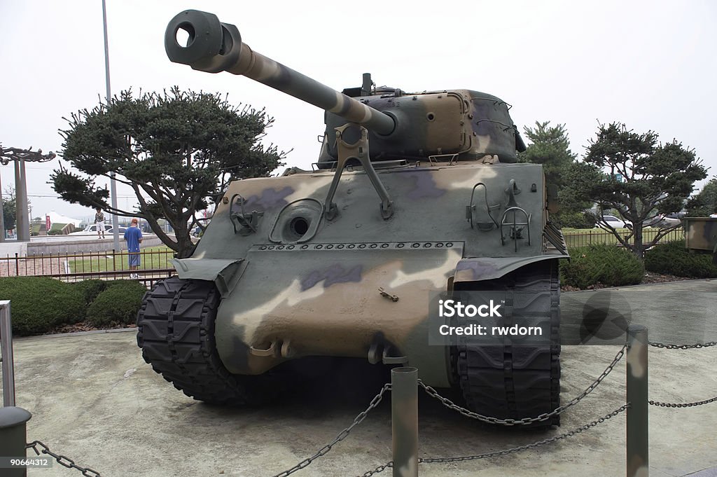 Tanque de Guerra da Coréia - Royalty-free Armamento Foto de stock