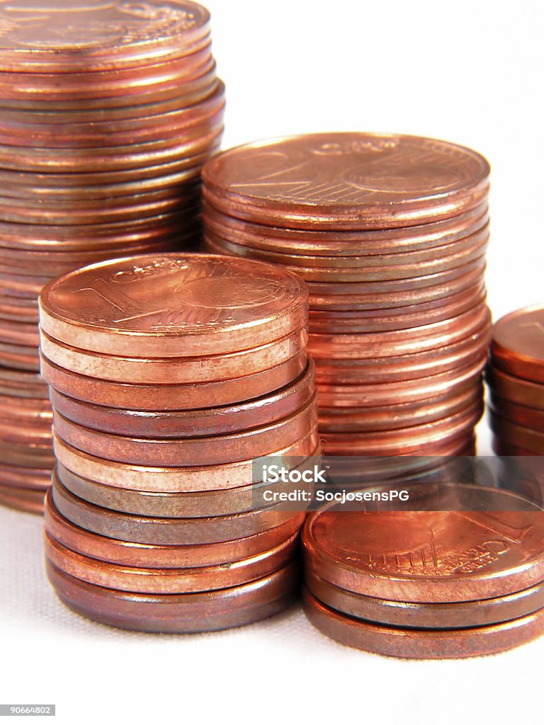 Céntimos de euro - Foto de stock de Adivinación libre de derechos