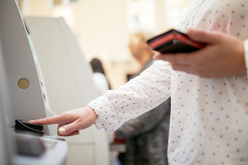 Fingerprint recognition technology on ATM