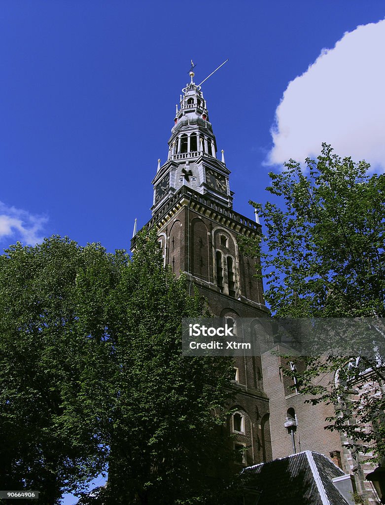 Oude Kerk w Amsterdamie - Zbiór zdjęć royalty-free (Amsterdam)