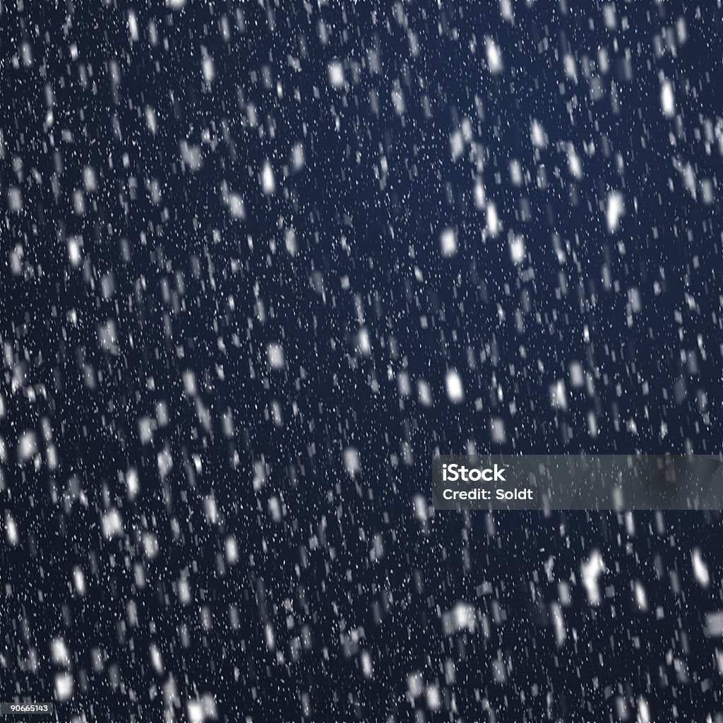 falling snow por la noche - Foto de stock de Abstracto libre de derechos