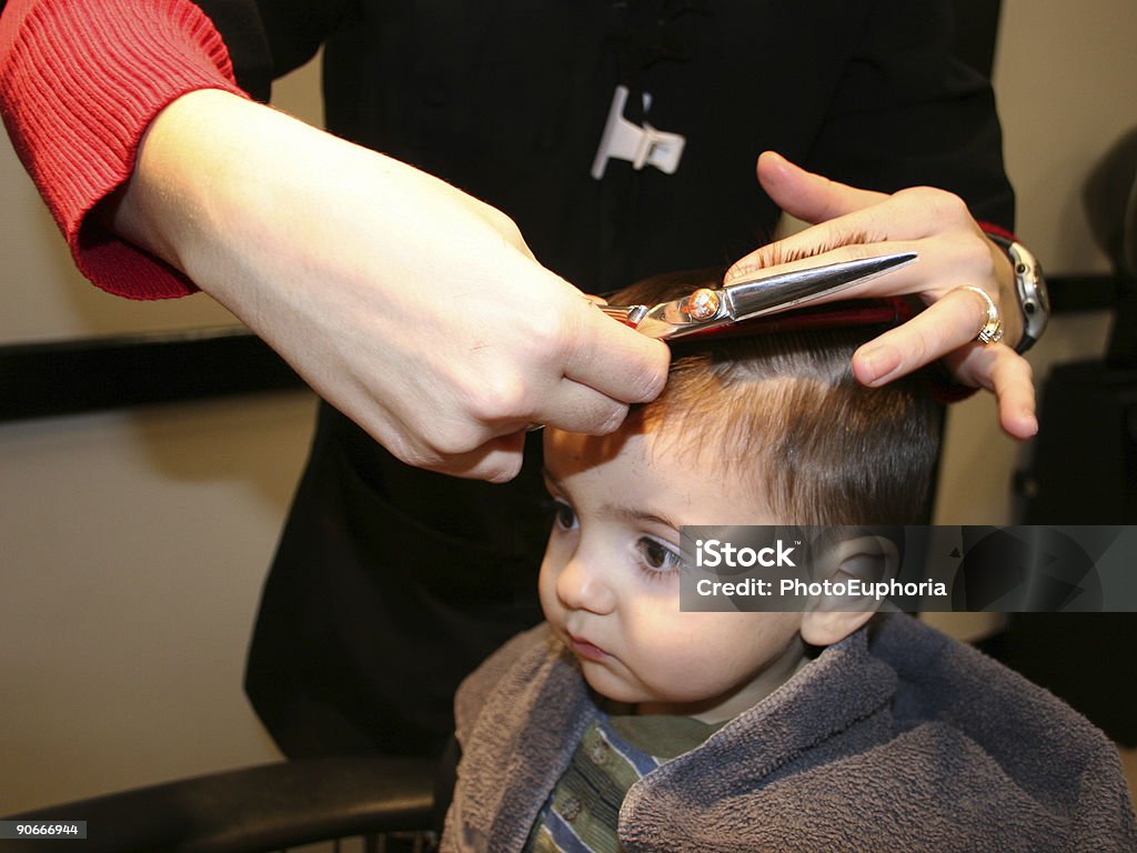 Première coupe de cheveux 3 - Photo de Cheveux libre de droits