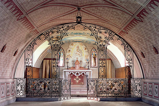 capilla italiano, orcadas - italian chapel fotografías e imágenes de stock