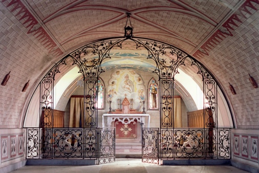 Apse in the Pieve of San Pietro in Gropina, consecrated in 774, one of the highest examples of Romanesque churches in Tuscany