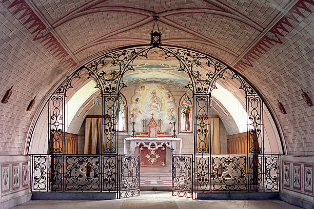 Italian Chapel, Orkney  orkney islands stock pictures, royalty-free photos & images