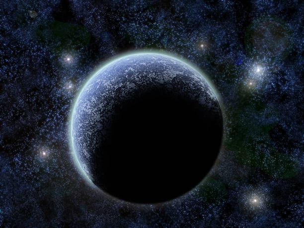 istock Airbrushed planet and stars 90667201