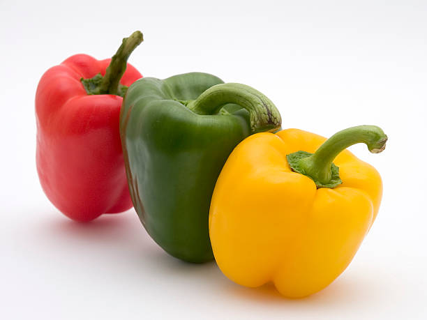 istock yellow green and red pepper 90667970