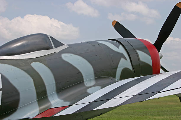 p – 47 ii wojna światowa fighter aircraftf - p 47 thunderbolt zdjęcia i obrazy z banku zdjęć