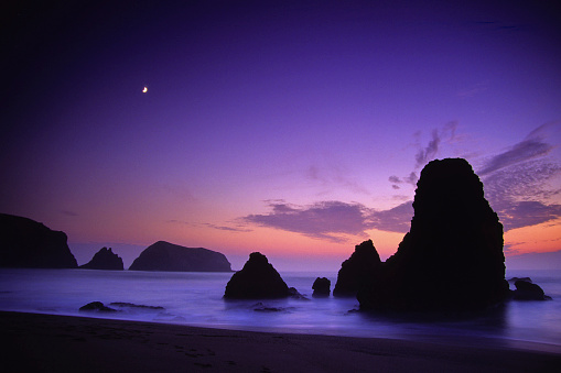 twilight on the coast