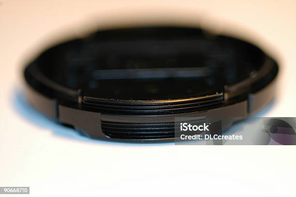 Macro Lens Cap Stock Photo - Download Image Now - Angle, Backgrounds, Black Color