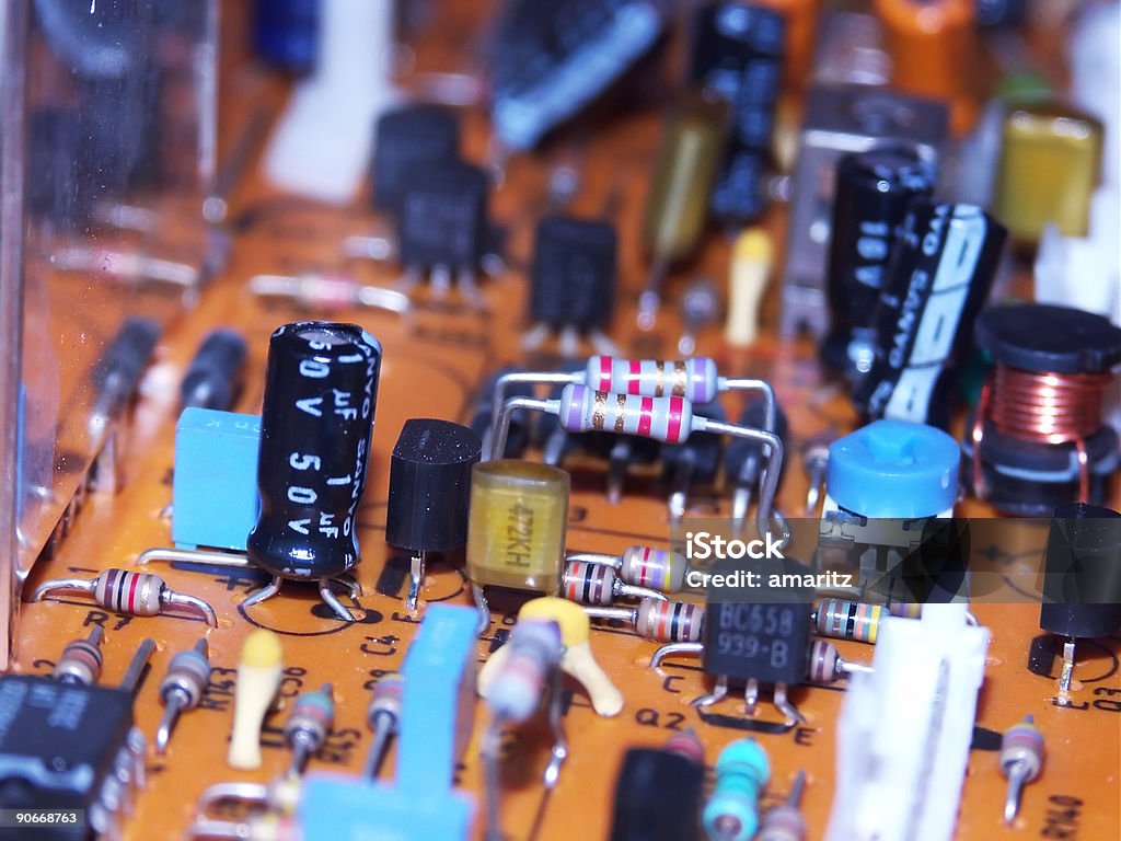 circuit intégré - Photo de Capteur libre de droits