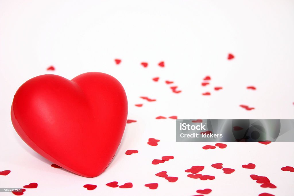 Grandes e pequenas corações para dia Valentine's - Royalty-free Amizade Foto de stock