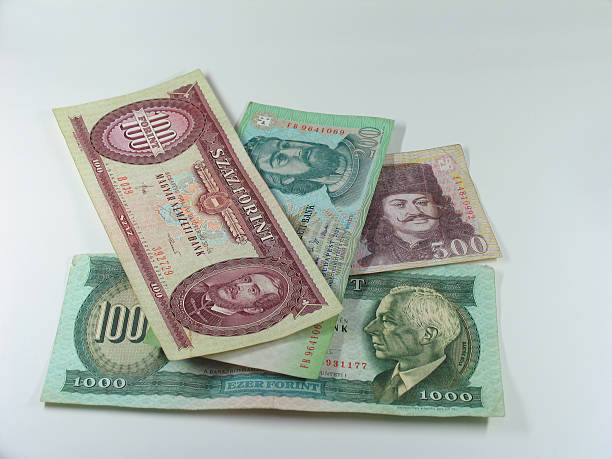 cash: Forint - Hungarian money 3 stock photo