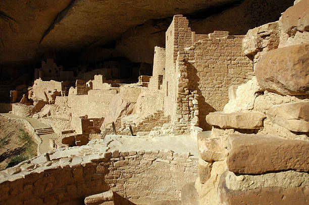 mesa verde-cliff palace - mesa green green eyes unripe - fotografias e filmes do acervo