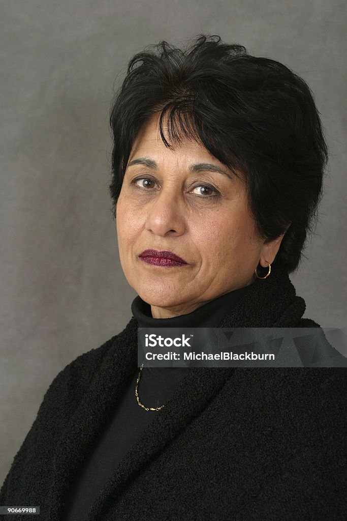 People - Senior East Indian Woman #01  Adult Stock Photo