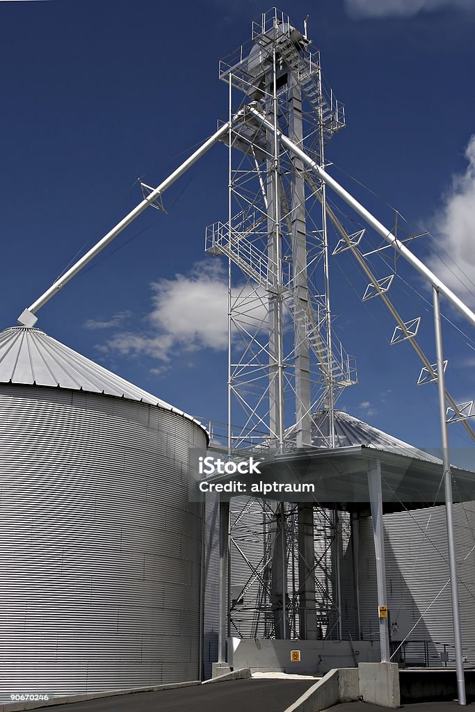 silo  Agriculture Stock Photo