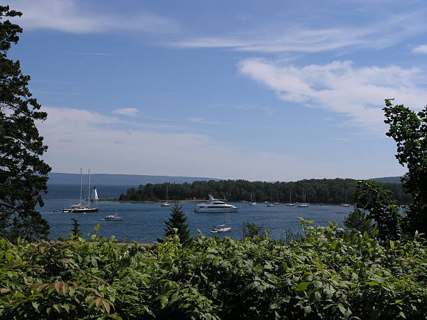 istock Boats in the bay 90670361