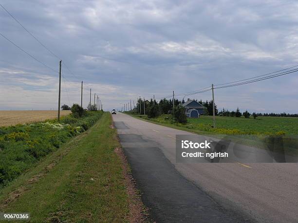 Rural Road Road Less Travelled Stock Photo - Download Image Now - Car, Color Image, Country Road