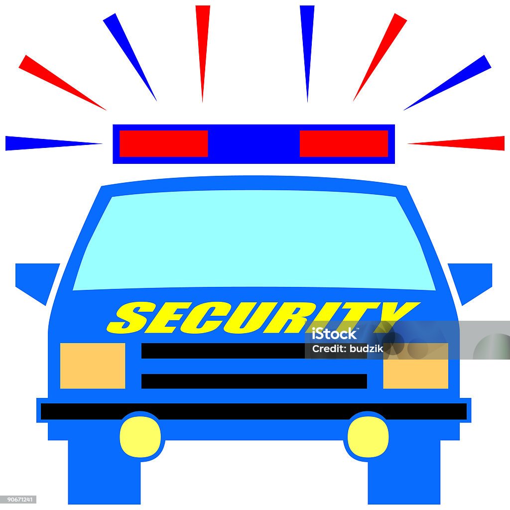 Security Car Vector File Security Car Vector Stock Illustration - Download Image Now - Car ...