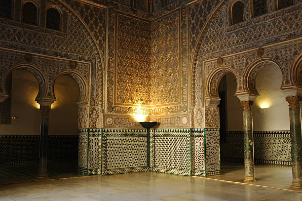 Alcazar Real  alcazar seville stock pictures, royalty-free photos & images