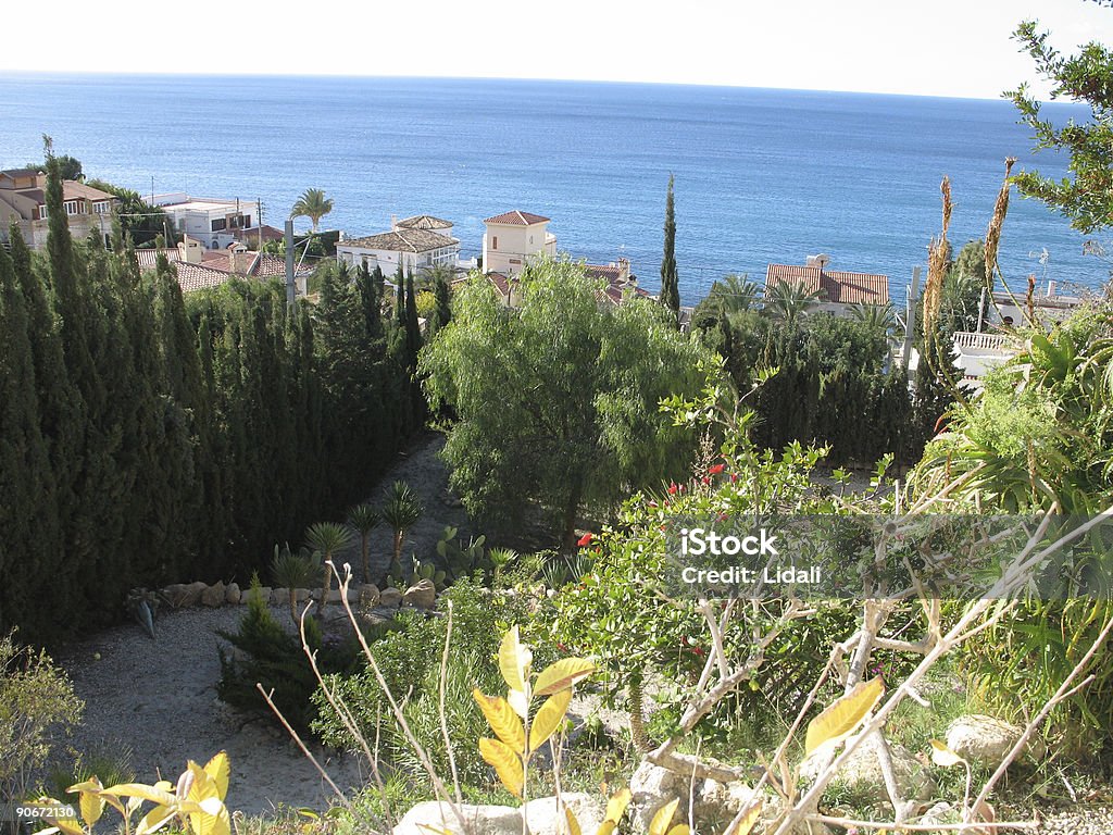 La Villa en la costa - Foto de stock de Agua libre de derechos