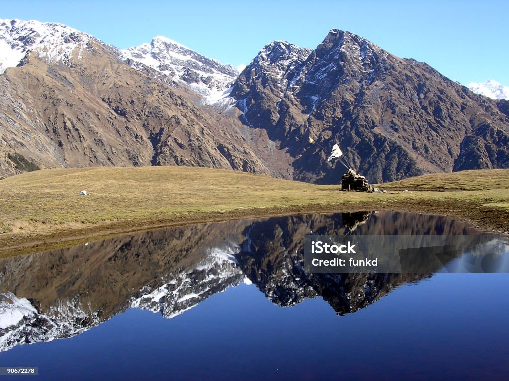 Himalaya-REFLEKTIONEN Teil II - Lizenzfrei Anhöhe Stock-Foto