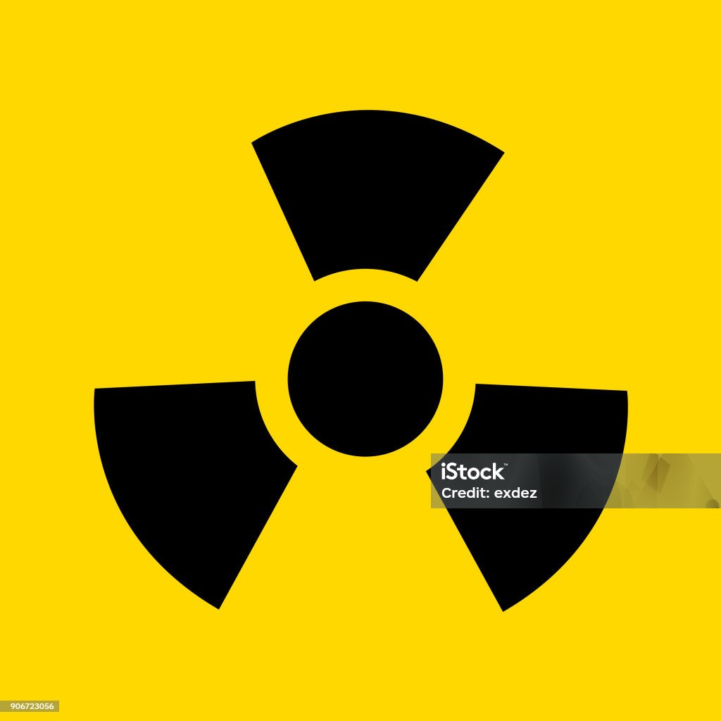 Radioactivit Signs Radioactive Warning Sign Stock Illustration - Download Image Now ...