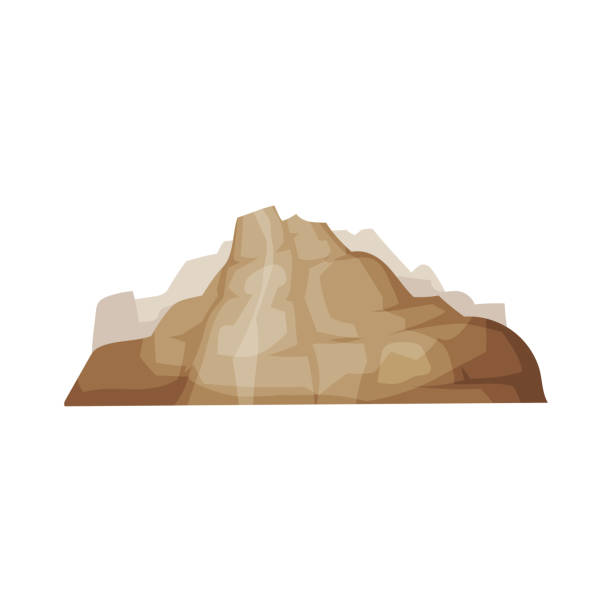 39 Brown Mountain Range Illustrations & Clip Art - iStock