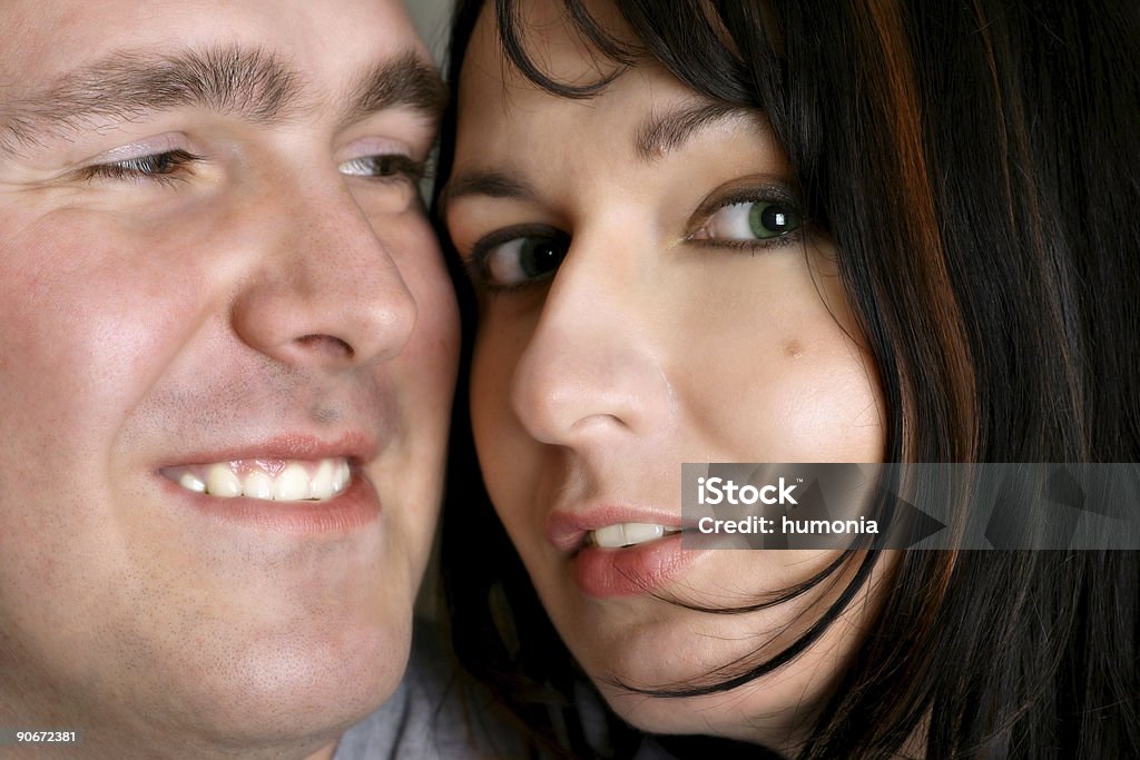 Close-up di coppia - Foto stock royalty-free di Adulto