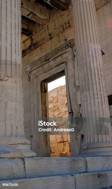 Alte Portal Stockfoto und mehr Bilder von Akropolis - Athen - Akropolis - Athen, Anzünden, Architektonische Säule