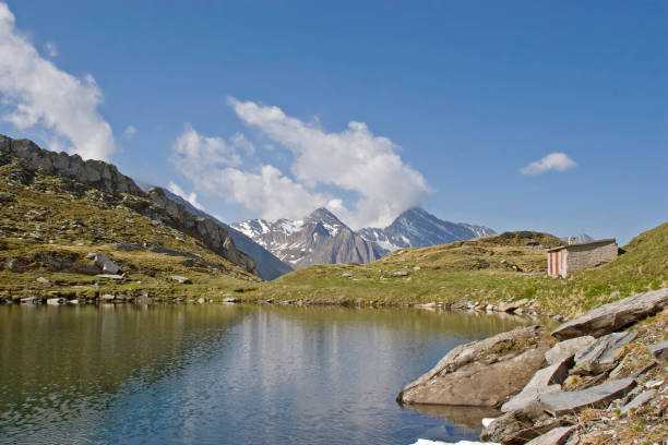 istock idyllic mountain lake on  Pfitscher Joch 906726826