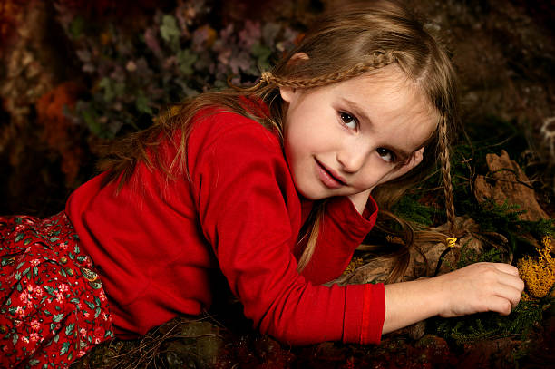 istock Girl in red 2 90672722