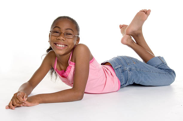 Happy child stock photo