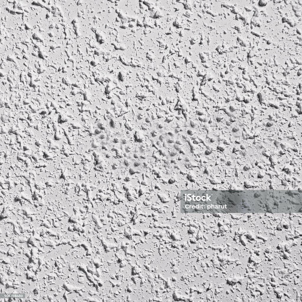 Popcorn Ceiling texture Ceiling Stock Photo