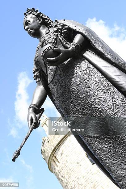 Anglia Queen Statue - zdjęcia stockowe i więcej obrazów Anglia - Anglia, Architektura, Ceremonia