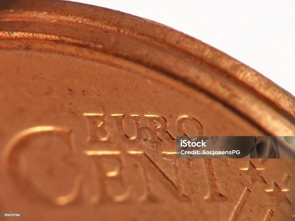 euro centów - Zbiór zdjęć royalty-free (Banknot)