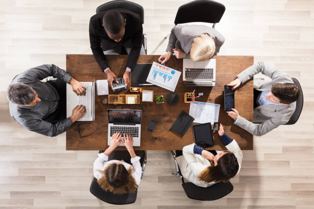 istock Business Colleague Working At Workplace 906762524