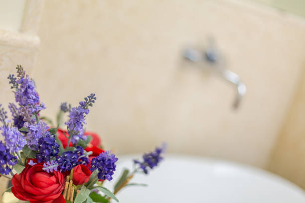 Bathroom details, home interior